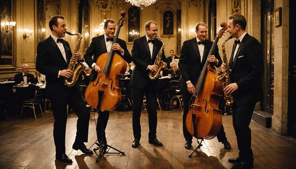 Groupe de jazz à paris : l'élégance du swing en live
